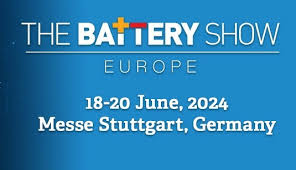 D-7 Battery Show Europe!